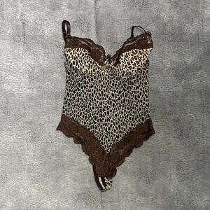 Rampage cheetah print body suit